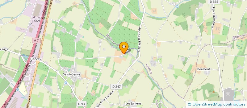 localisation de l'entreprise MONSIEUR JEAN-PIERRE DUCROS  LIVRON-SUR-DROME