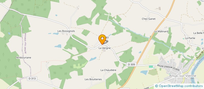 localisation de l'entreprise MONSIEUR JEAN-PIERRE DUDOUIT  CONFOLENS