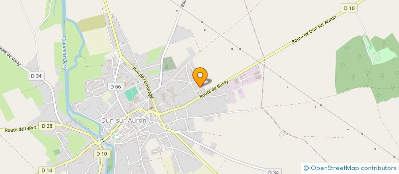 localisation de l'entreprise MONSIEUR JEAN-PIERRE DUFOUR  DUN-SUR-AURON