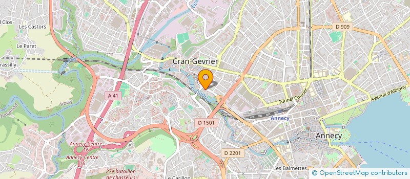 localisation de l'entreprise MONSIEUR JEAN-PIERRE DUFOURNET  ANNECY