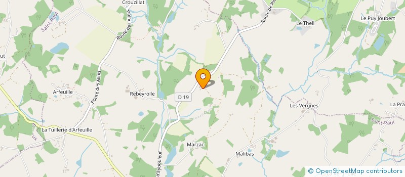 localisation de l'entreprise MONSIEUR JEAN PIERRE DUFROIS  SAINT PAUL