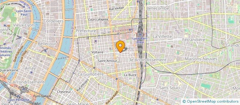 localisation de l'entreprise MONSIEUR JEAN-PIERRE DUMONTEIL  LYON