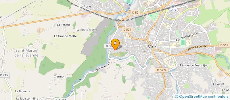 localisation de l'entreprise MONSIEUR JEAN-PIERRE DUPIC à VIRE-NORMANDIE