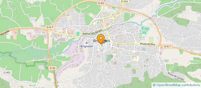 localisation de l'entreprise MONSIEUR JEAN-PIERRE DUPONT à BRIGNOLES