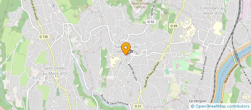 localisation de l'entreprise MONSIEUR JEAN-PIERRE DURAND  SAINT-CYR-AU-MONT-D'OR