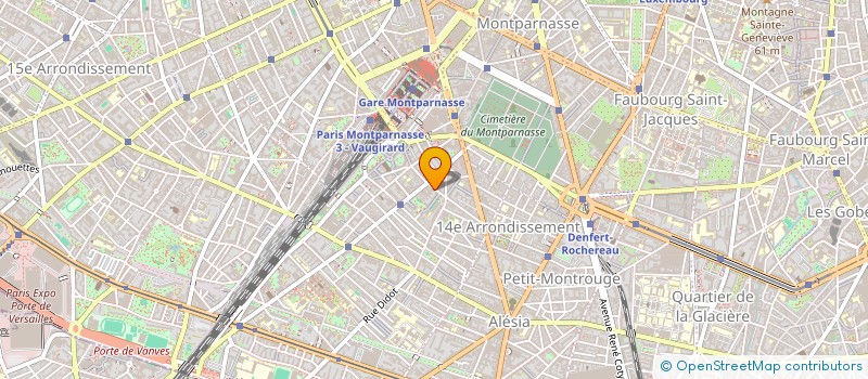 localisation de l'entreprise MONSIEUR JEAN-PIERRE DUROUSSEAU  PARIS