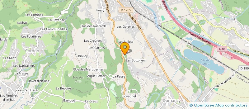 localisation de l'entreprise MONSIEUR JEAN-PIERRE DUWEZ à SALLANCHES