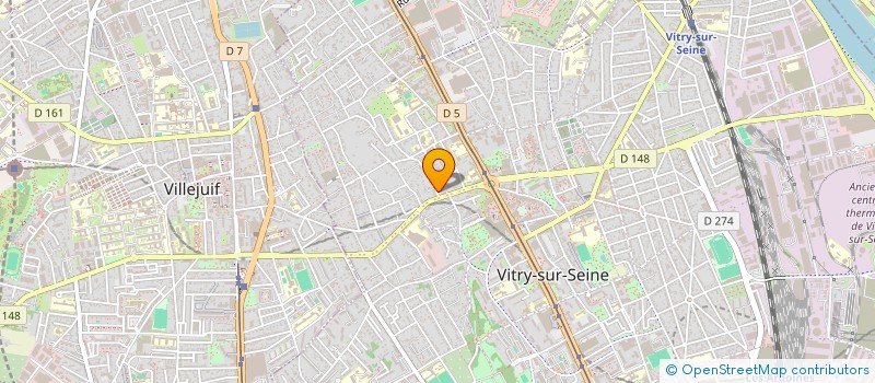 localisation de l'entreprise MONSIEUR JEAN PIERRE EA  VITRY-SUR-SEINE