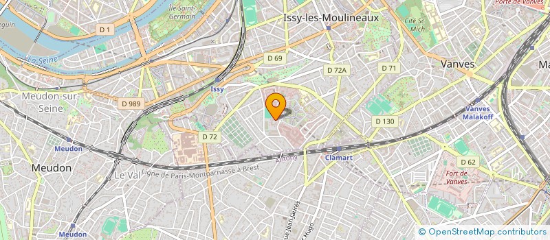 localisation de l'entreprise MONSIEUR JEAN-PIERRE ECOMARD à ISSY-LES-MOULINEAUX
