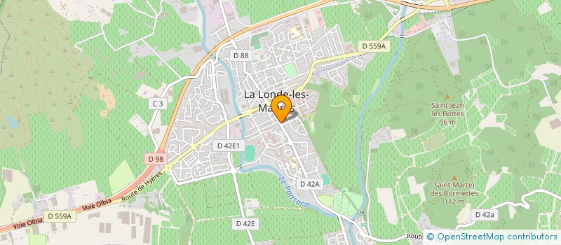 localisation de l'entreprise MONSIEUR JEAN-PIERRE ELOPHE à LA LONDE-LES-MAURES