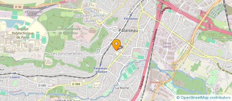 localisation de l'entreprise MONSIEUR JEAN-PIERRE ERNEE  PALAISEAU