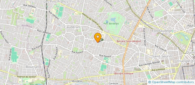 localisation de l'entreprise MONSIEUR JEAN PIERRE ESCHENBRENNER  BORDEAUX