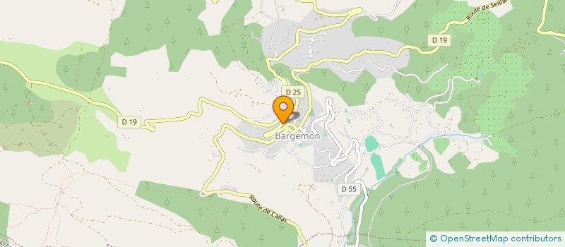 localisation de l'entreprise MONSIEUR JEAN-PIERRE ESPANA  BARGEMON