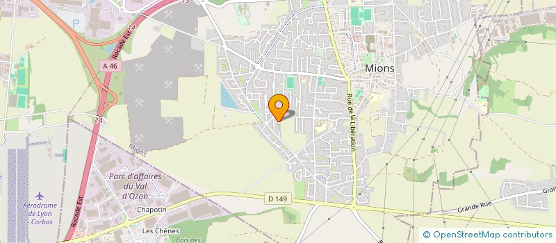 localisation de l'entreprise MONSIEUR JEAN-PIERRE ESTABLIE  MIONS