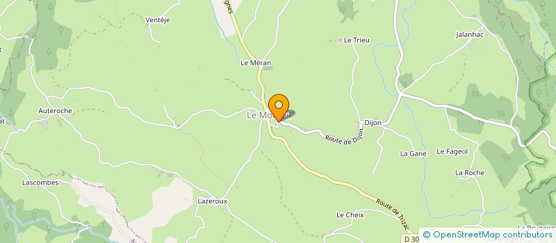 localisation de l'entreprise MONSIEUR JEAN-PIERRE ESTORGUES à LE MONTEIL