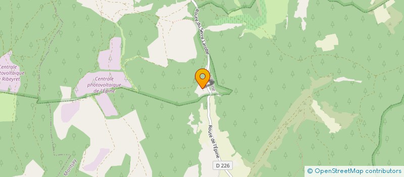 localisation de l'entreprise MONSIEUR JEAN-PIERRE EYMERIC  MEREUIL