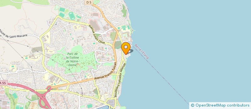 localisation de l'entreprise MONSIEUR JEAN-PIERRE FABRE  MARTIGUES