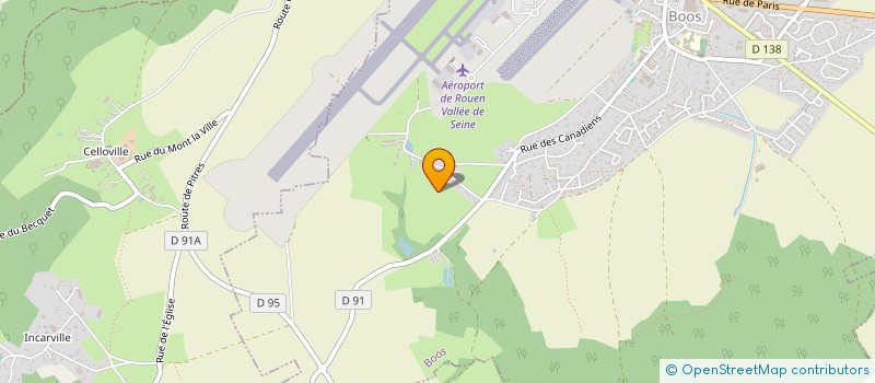 localisation de l'entreprise MONSIEUR JEAN PIERRE FAUCON  BOOS