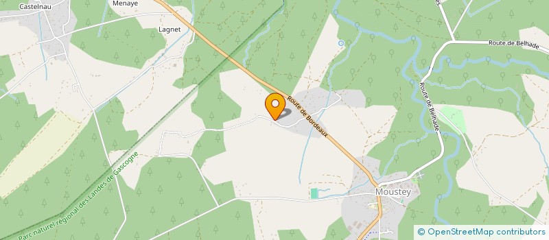 localisation de l'entreprise MONSIEUR JEAN-PIERRE FAUCOUNEAU  MOUSTEY