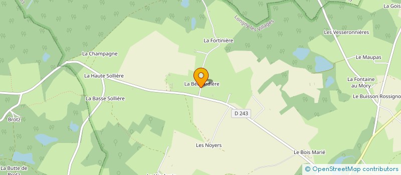 localisation de l'entreprise MONSIEUR JEAN-PIERRE FAVRE à LONGNY LES VILLAGES