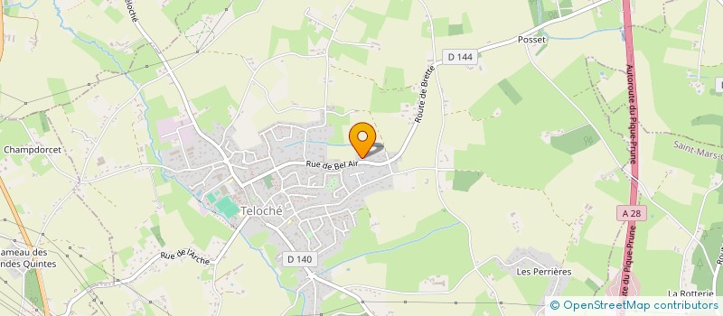 localisation de l'entreprise MONSIEUR JEAN-PIERRE FELLER  TELOCHE