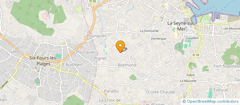 localisation de l'entreprise MONSIEUR JEAN-PIERRE FEO à LA SEYNE-SUR-MER