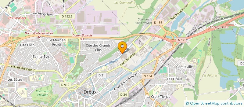 localisation de l'entreprise MONSIEUR JEAN-PIERRE FERNANDES à DREUX
