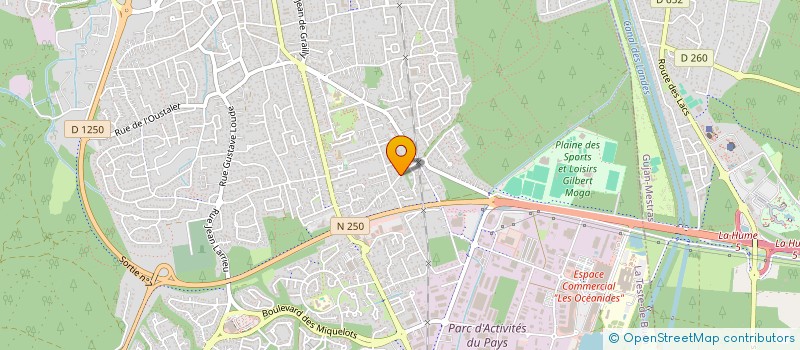 localisation de l'entreprise MONSIEUR JEAN-PIERRE FERREYRA  LA TESTE-DE-BUCH