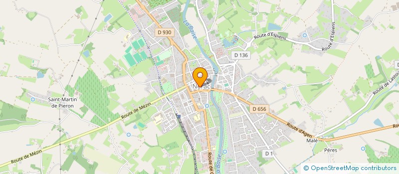 localisation de l'entreprise MONSIEUR JEAN-PIERRE FIGUES  NERAC