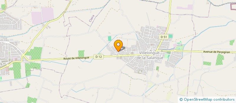 localisation de l'entreprise MONSIEUR JEAN PIERRE FLAJOLET  VILLELONGUE-DE-LA-SALANQUE