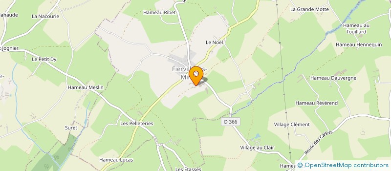 localisation de l'entreprise MONSIEUR JEAN-PIERRE FLAVIEN  FIERVILLE-LES-MINES