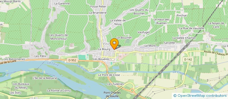localisation de l'entreprise MONSIEUR JEAN-PIERRE FLORENT à VOUVRAY