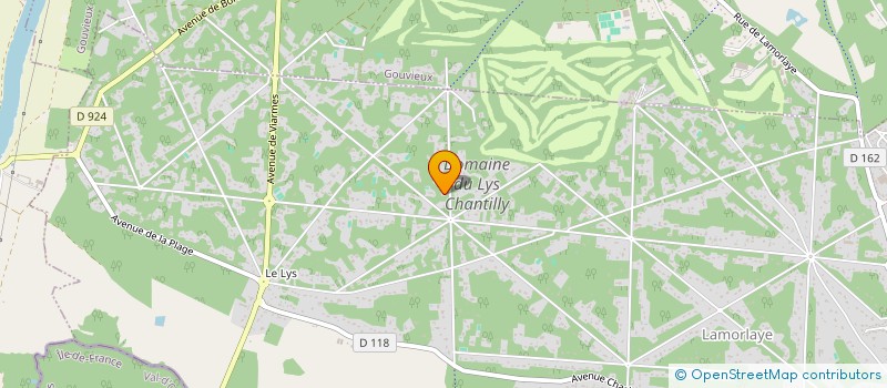 localisation de l'entreprise MONSIEUR JEAN-PIERRE FLORIN  LAMORLAYE