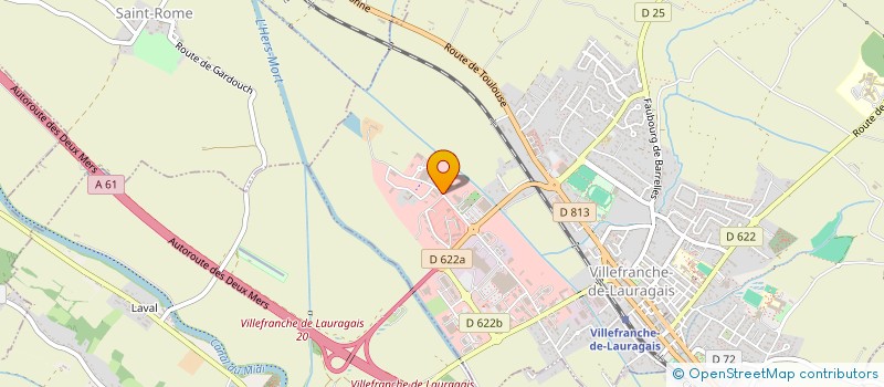 localisation de l'entreprise MONSIEUR JEAN-PIERRE FLOURAC à VILLEFRANCHE-DE-LAURAGAIS