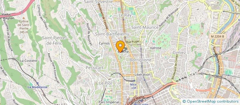 localisation de l'entreprise MONSIEUR JEAN PIERRE FOLCHER à NICE