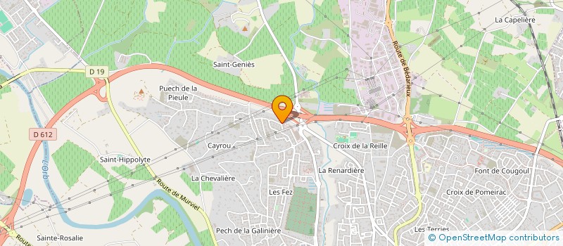 localisation de l'entreprise MONSIEUR JEAN-PIERRE FONS à BEZIERS