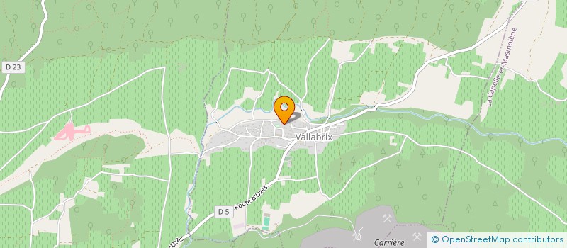 localisation de l'entreprise MONSIEUR JEAN-PIERRE FOUQUE  VALLABRIX