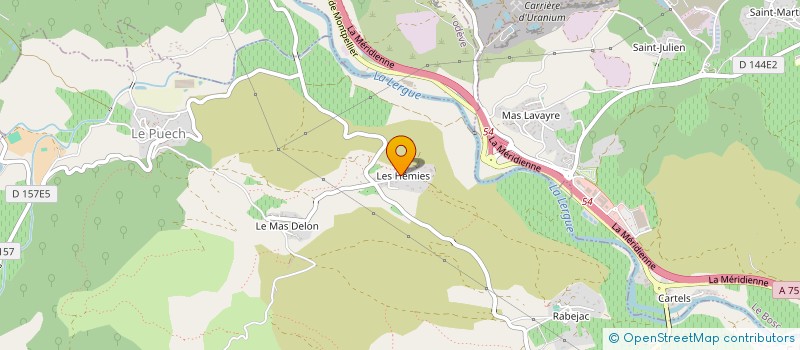 localisation de l'entreprise MONSIEUR JEAN-PIERRE FOURCADE à LE PUECH