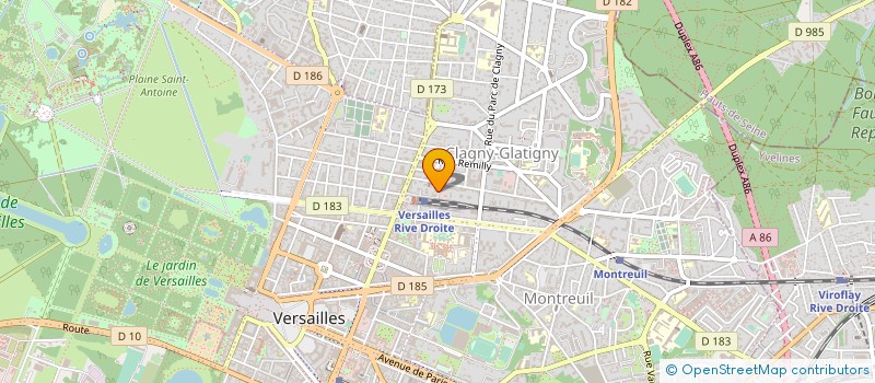 localisation de l'entreprise MONSIEUR JEAN-PIERRE FOURNIER-LATOURAILLE à VERSAILLES