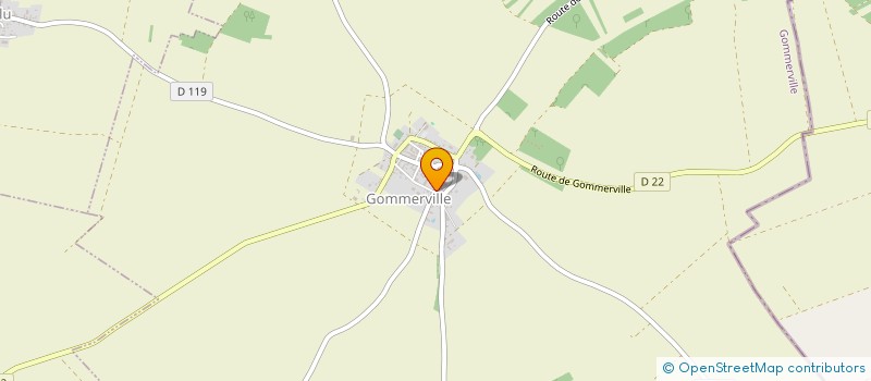 localisation de l'entreprise MONSIEUR JEAN-PIERRE FRANCHET à GOMMERVILLE