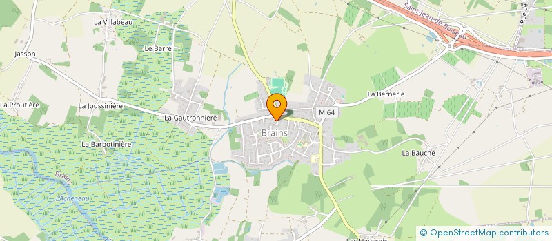 localisation de l'entreprise MONSIEUR JEAN-PIERRE FRAUD à BOUAYE