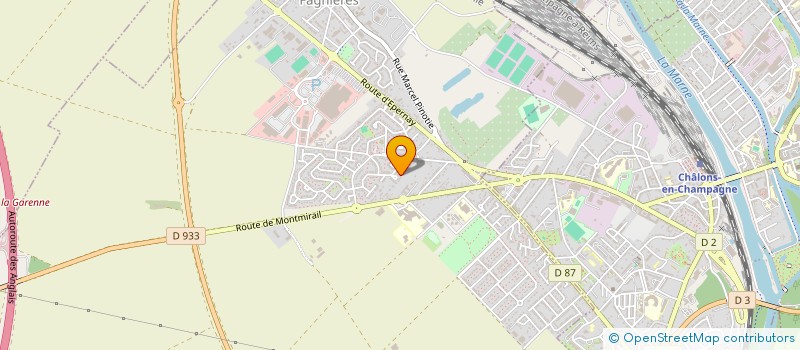 localisation de l'entreprise MONSIEUR JEAN-PIERRE FRECHIN  FAGNIERES