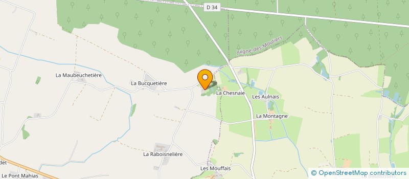 localisation de l'entreprise MONSIEUR JEAN-PIERRE FREDOUEIL  LOUISFERT