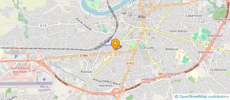 localisation de l'entreprise MONSIEUR JEAN-PIERRE FREITAS à ALBI