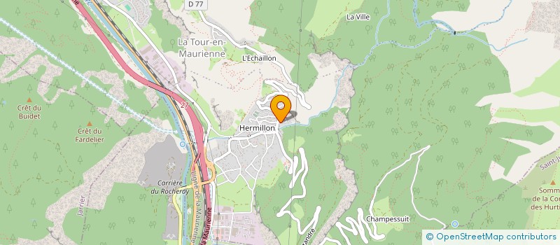 localisation de l'entreprise MONSIEUR JEAN-PIERRE FRUMILLON à LA TOUR-EN-MAURIENNE