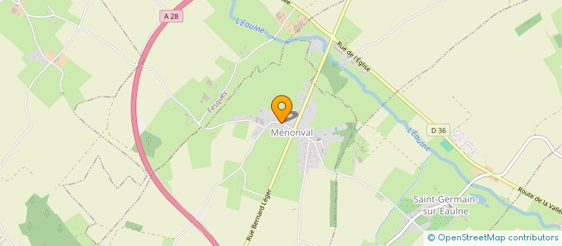 localisation de l'entreprise MONSIEUR JEAN PIERRE GALHAUT  MENONVAL