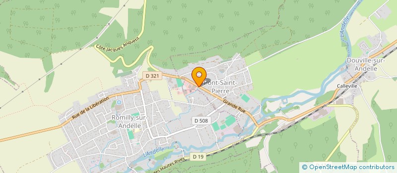 localisation de l'entreprise MONSIEUR JEAN-PIERRE GALLIENNE  PONT-SAINT-PIERRE