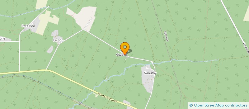 localisation de l'entreprise MONSIEUR JEAN PIERRE GALLOIN  YCHOUX