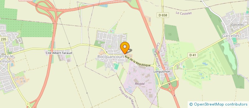 localisation de l'entreprise MONSIEUR JEAN-PIERRE GALOPIN  CASTINE-EN-PLAINE