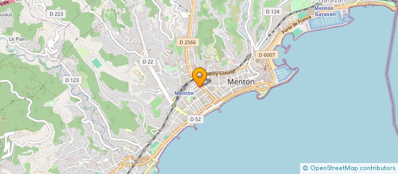 localisation de l'entreprise MONSIEUR JEAN-PIERRE GARBIL à MENTON
